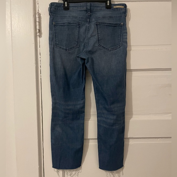 ANTHROPOLOGIE Pilcro and the Letterpress Stet Raw Hem Jeans Size 28 - Picture 9 of 11